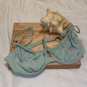 Wild Fable Mint Green Bikini Top